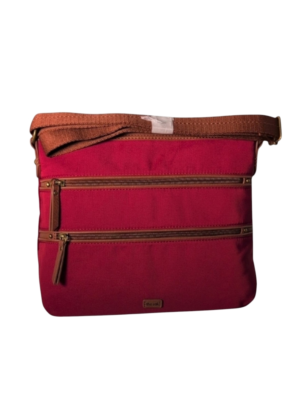 The Sak Esperato Crimson Nylon Crossbody Bag